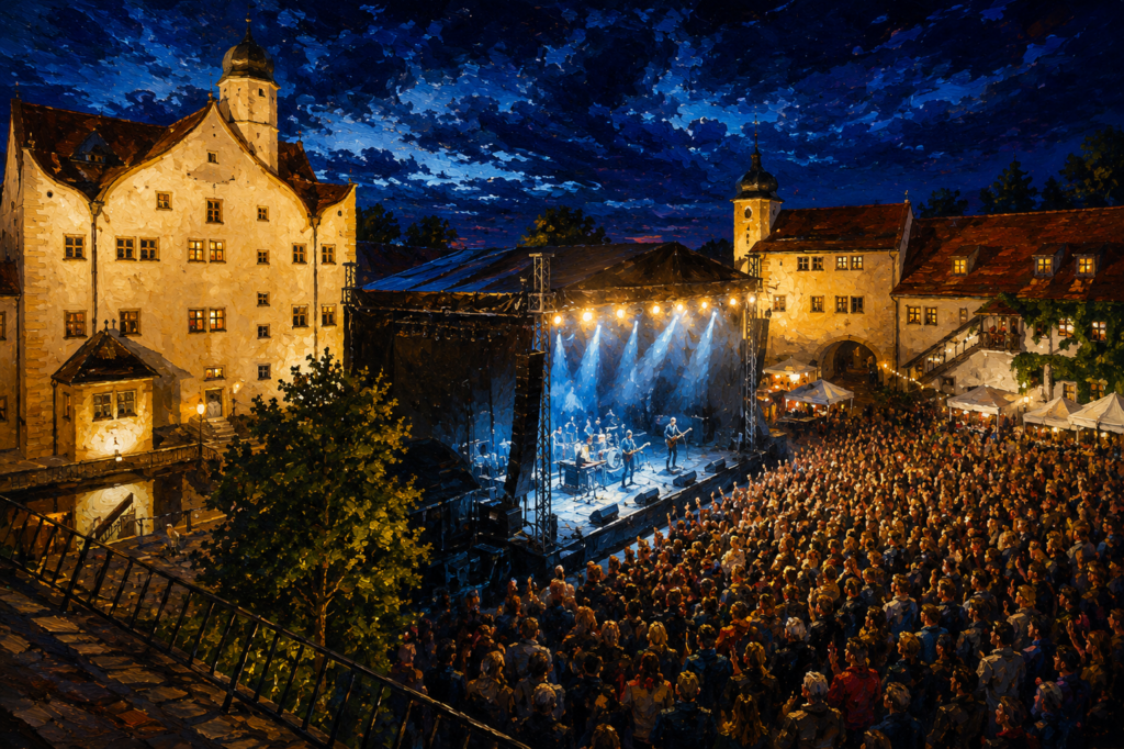 Open-Air-Konzerte im Wasserschloss Klaffenbach